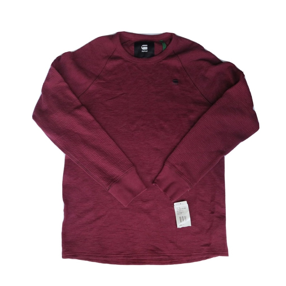 G-Star RAW Men's  Knitted Sweater Pullover Red NWT